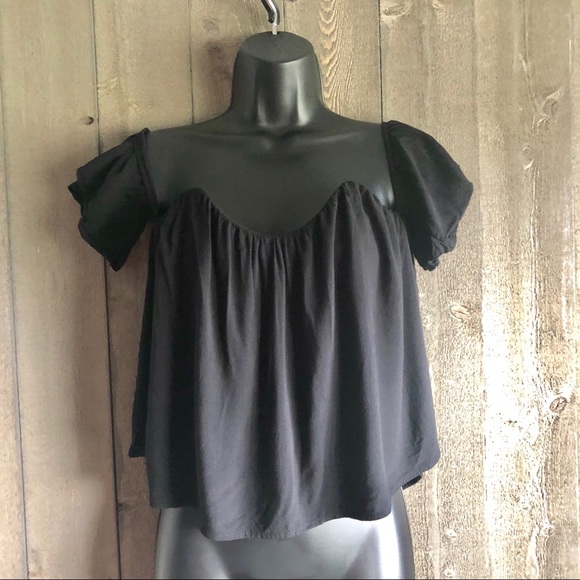 dee elle Tops - Dee Elle Strapless Off  Shoulder Bustier Crop Top Size XS